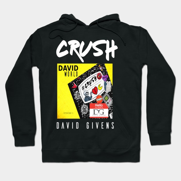 CRUSH COVER Hoodie by DavidWorld